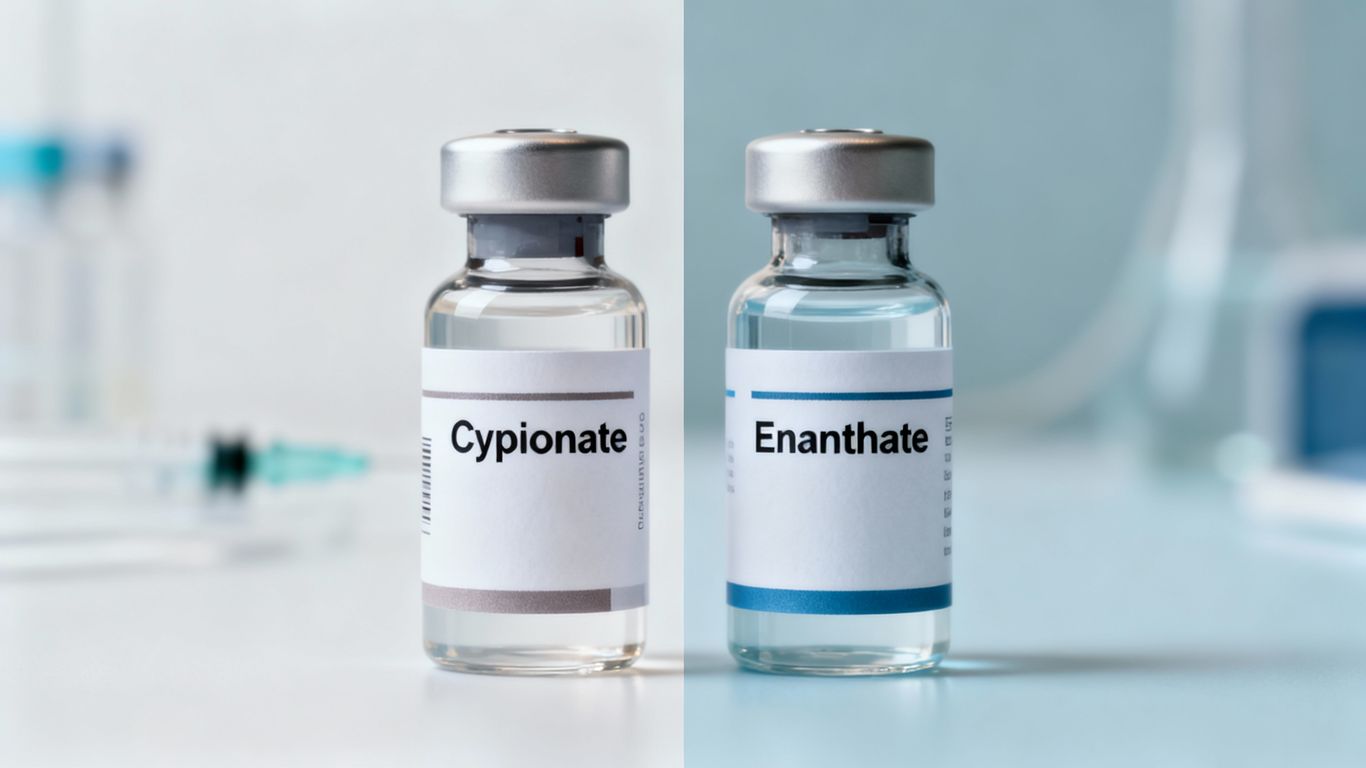 Testosterone Cypionate vs. Testosterone Enanthate: A Comprehensive Comparison